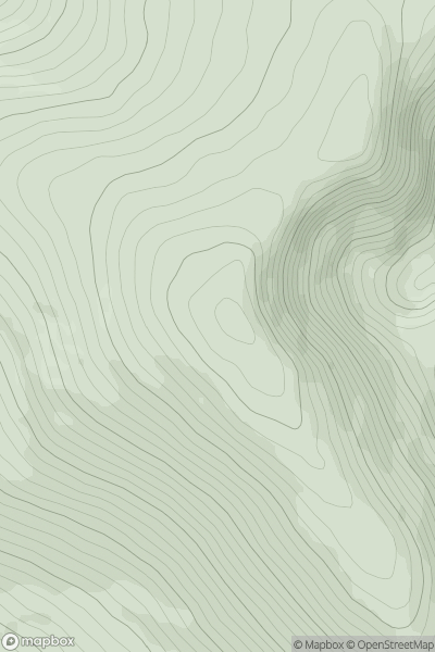 Thumbnail image for Seefin (Sui Finn) [Knockmealdown, Comeragh and Monavullagh Mountains] showing contour plot for surrounding peak
